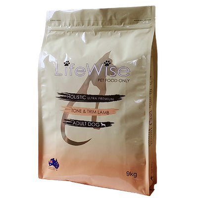 Lifewise Tone & Trim Lamb with Oats, Rice & Vegetables for Adult Dogs 9kg