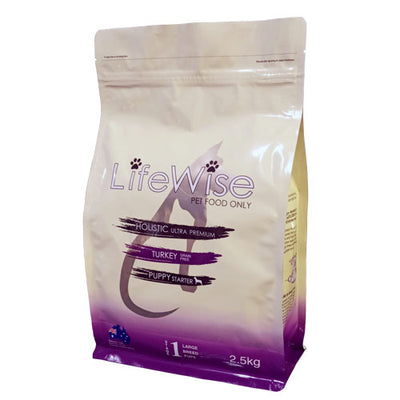 Lifewise Puppy Stage 1 Grain Free Turkey with Lamb & Vegetables 2.5kg