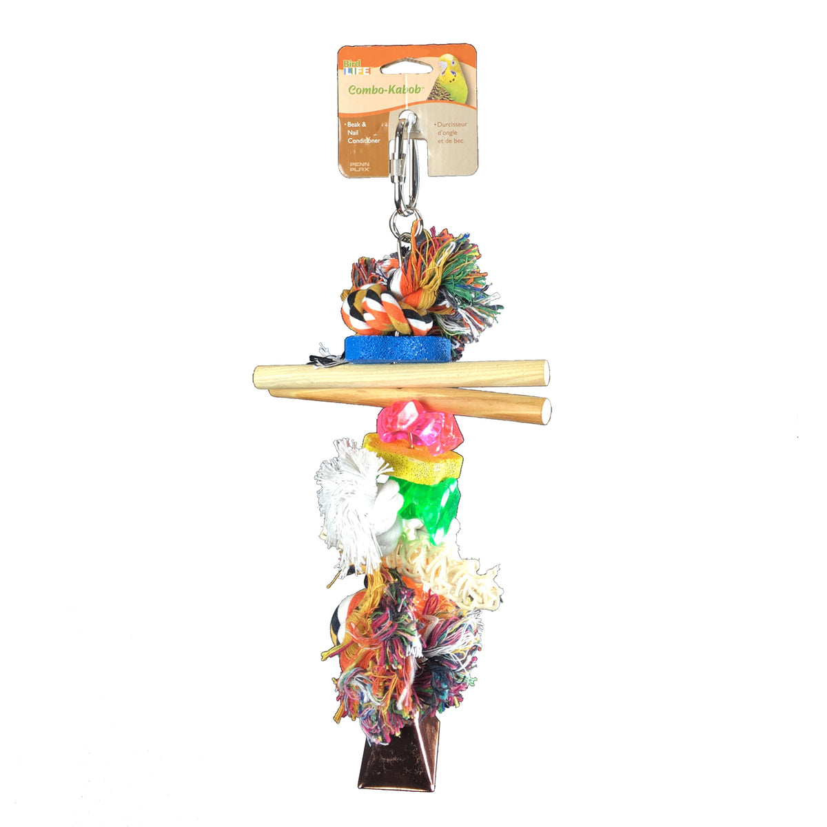 Bird Parrot Toy Combo Kabob - Extra Large