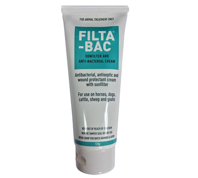 Filta-Bac Sunfilter & Anti-Bacterial Cream 120gm