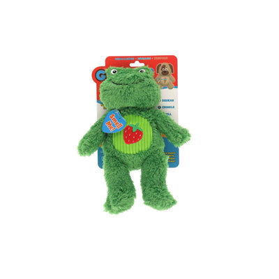 Guru Soft Scents Dog Toy Medium Frog Strawberry Scented