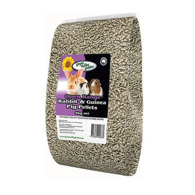 Green Valley Grains Premium Pellets for Rabbits & Guinea Pigs 5kg