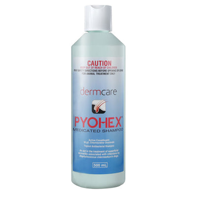 Dermcare Pyohex Medicated Shampoo 500ml