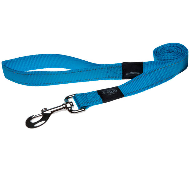 Rogz Utility Lead For Dogs - Snake 16mm 1.4mtr - Turquoise