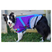 ZEEZ Supreme Dog Coat Grape Purple/Blue - Size 18 (46cm)