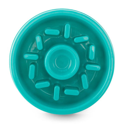 Zippy Paws Happy Bowl Donut Slow Feeder Food Bowl for Dogs