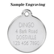 Red Dingo Pet ID Tag Standard