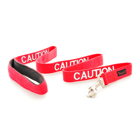 CAUTION - 120cm Standard Lead by Friendly Dog Collars