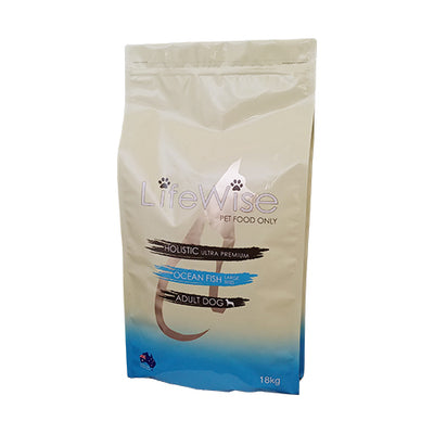 Lifewise Ocean Fish with Rice Large Bites for Adult Dogs 18kg