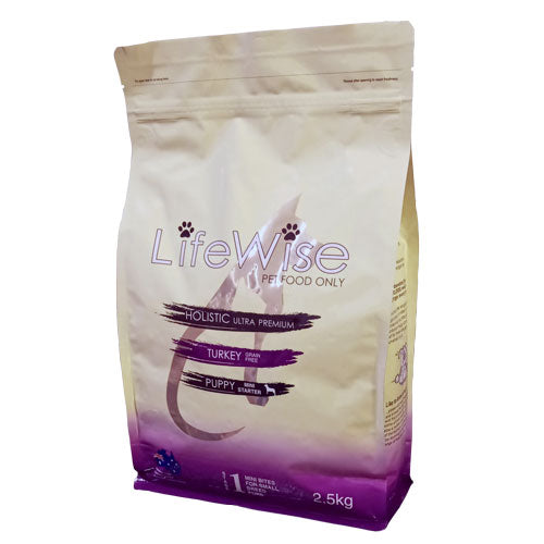 Lifewise Puppy Stage 1 Mini Grain Free Turkey with Lamb & Vegetables 2.5kg