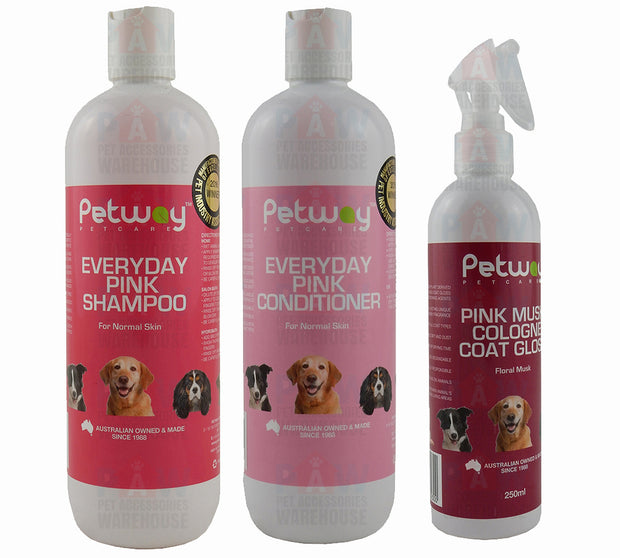 Petway Everyday Pink Grooming Kit