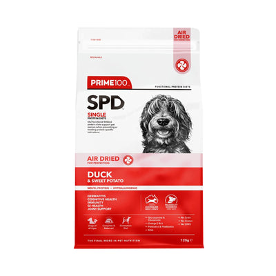 Prime100 SPD Air Dried Duck & Sweet Potato for Dogs 120gm