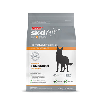 Prime100 SKD Air Dried Kangaroo & Pumpkin for Dogs 2.2kg