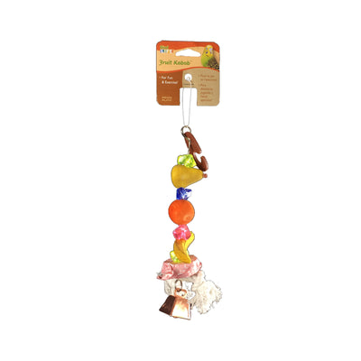 Bird Parrot Toy Fruit Kabob - Medium