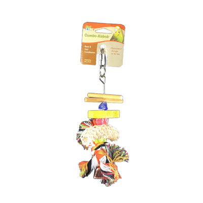 Bird Parrot Toy Combo Kabob - Small