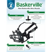 Company Of Animals Baskerville Ultra Muzzle Size 4 for Dogs