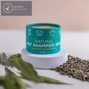 Hemp Collective Natural Pet Shampoo Grooming Bar for Dogs & Cats 120gm