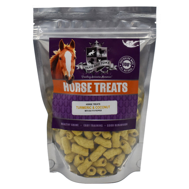 Huds & Toke Horse Turmeric & Coconut Bix Training Treats for Horses 1kg