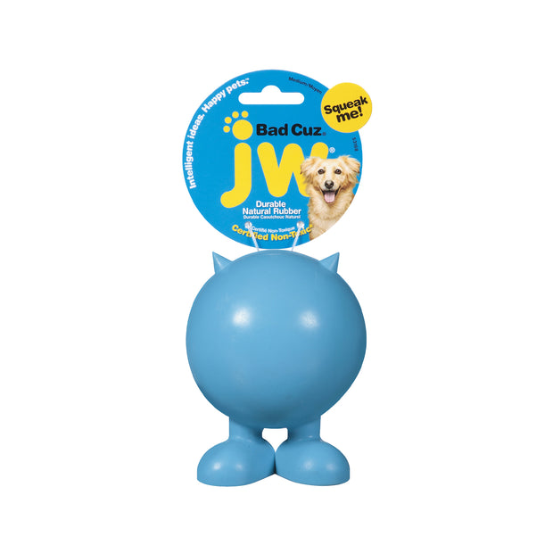 JW Bad Cuz Medium Dog Toy 7.5cm Various Colours