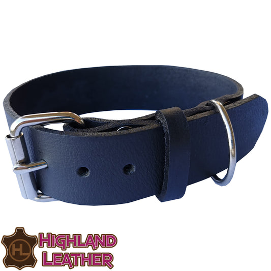 Leather Collar for Dogs Extra Large Made in Australia