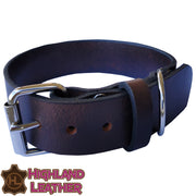 Leather Collar for Dogs Extra Large Made in Australia
