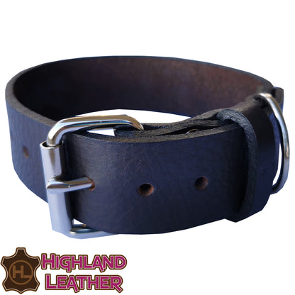 Leather Collar for Dogs Extra Large Made in Australia
