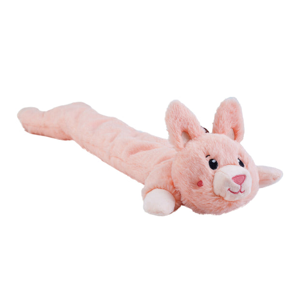 Charming Pets Longidudes Soft Squeaky Dog Toy Rabbit