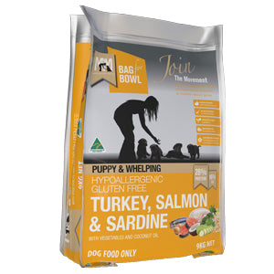 Meals For Mutts Puppy Turkey, Salmon & Sardine 9kg
