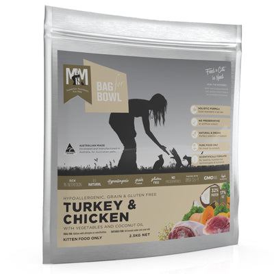 Meals For Meows Kitten Grain Free Chicken & Turkey 2.5kg