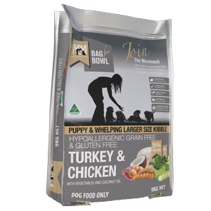 Meals For Mutts Puppy Grain Free Turkey & Chicken 9kg