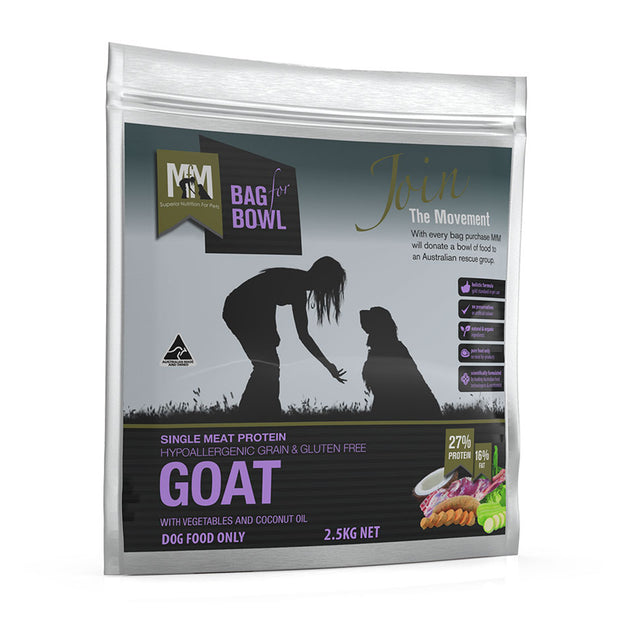 Meals for Mutts Single Protein Grain Free Goat 2.5kg