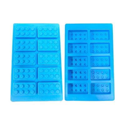 Food Grade Silicone Bricks Mould Blue