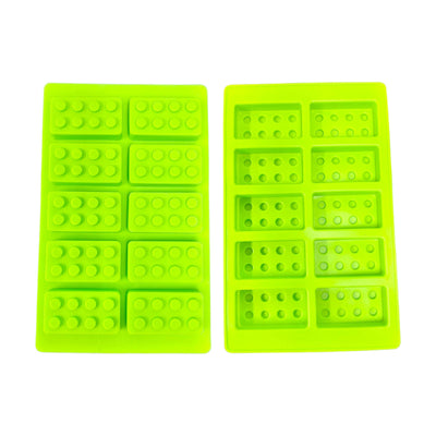 Food Grade Silicone Bricks Mould Green