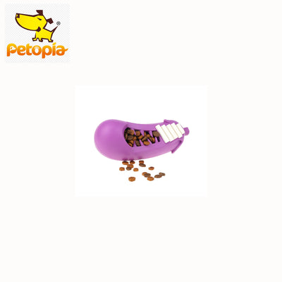 Petopia Ultra Tough Dog Toy Stuffed Eggplant Small