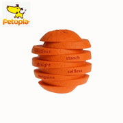 Petopia Ultra Tough Dog Toy Zesty Orange Large