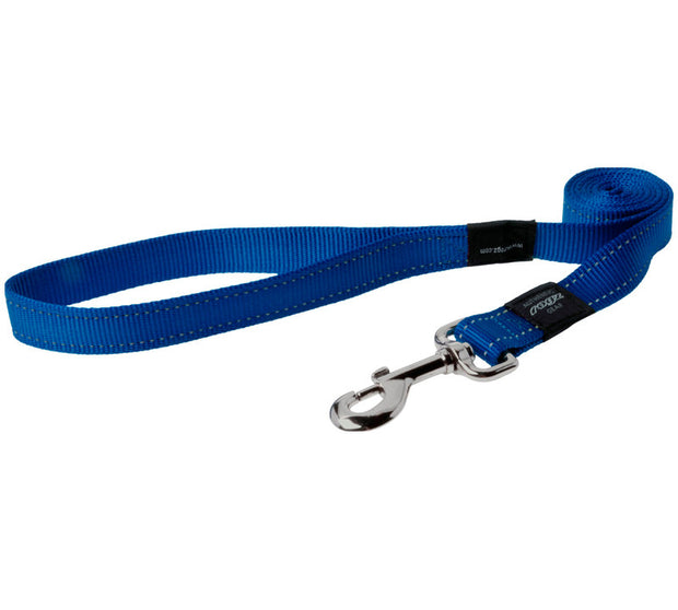 Rogz Utility Lead For Dogs - Snake 16mm 1.4mtr - Blue