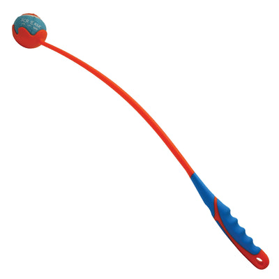 Scream Deluxe Grip Ball Launcher Medium 65cm Loud Orange/Blue