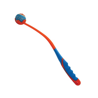 Scream Deluxe Grip Ball Launcher Small 46cm Loud Orange/Blue