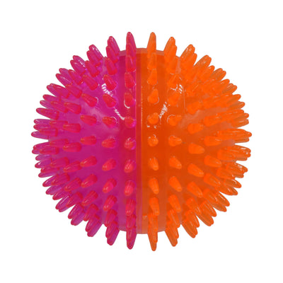 Scream Galaxy Ball for Dogs Large 13cm Orange/Pink