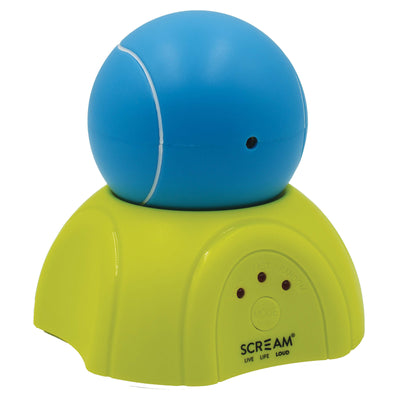 Scream 360 Degree Laser Light Ball with Stand Interactive Toy - Green/Blue