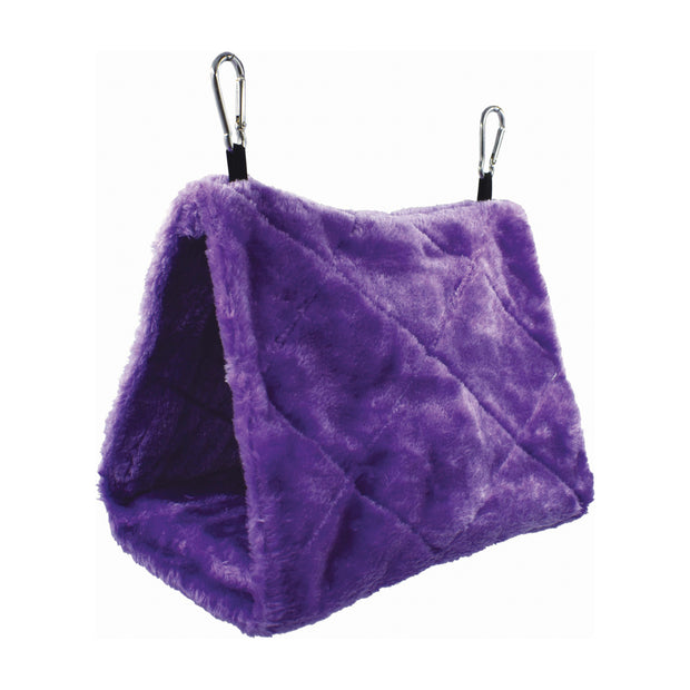 Prestige Snuggle Pals Bird Hide Hammock for Small Birds - Purple