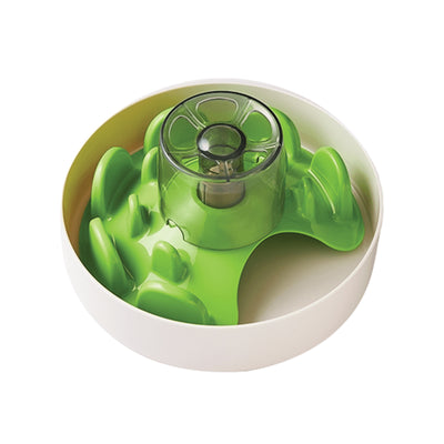 Pet Dreamhouse Spin Slow Feeder UFO Interactive Food Bowl for Dogs and Cats