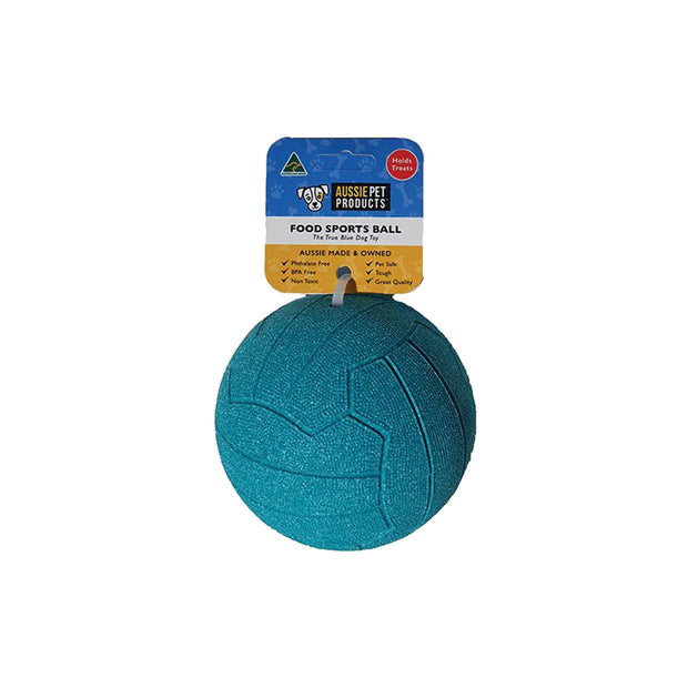 Aussie Pet Sports Treat Release Tough Ball 12cm Various Colours