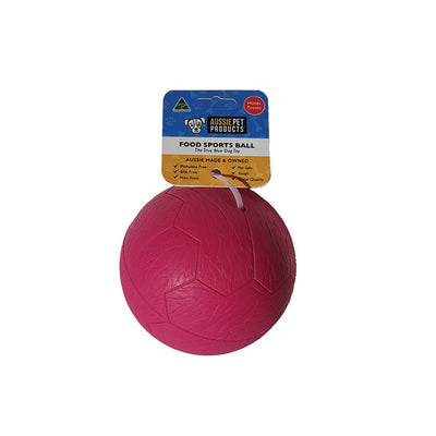 Aussie Pet Sports Treat Release Tough Ball 13.5cm Various Colours