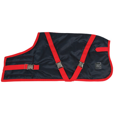 ZEEZ Supreme Dog Coat Navy Stone/Red - Size 22 (56cm)