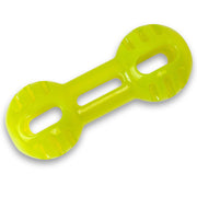 Scream Xtreme Dumbbell Treat Dispenser Toy for Dogs Extra Large 20cm Loud Green