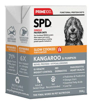 Prime100 Slow Cooked Meals for Dogs Kangaroo & Pumpkin 354gm