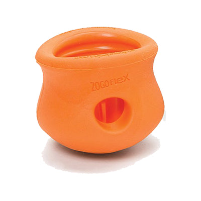 West Paw Design Zogoflex Dog Toy - Orange Topple Large 10cm