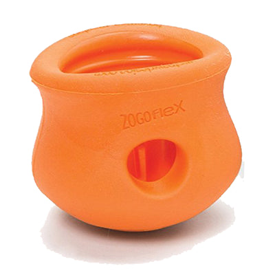 West Paw Design Zogoflex Dog Toy - Orange Topple Extra Large 12cm