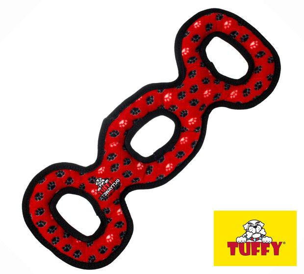 Tuffy Ultimate 3 Way Tug Tough Toy for Dogs